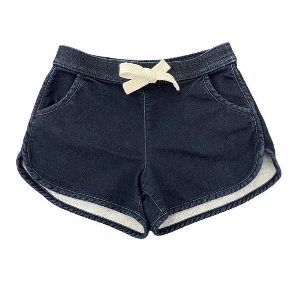 Sneak Peak Pants - Sneak Peak Blue Cotton Blend Denim Shorts, Size S